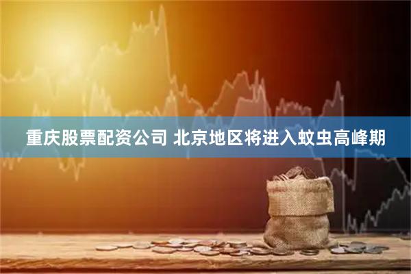 重庆股票配资公司 北京地区将进入蚊虫高峰期
